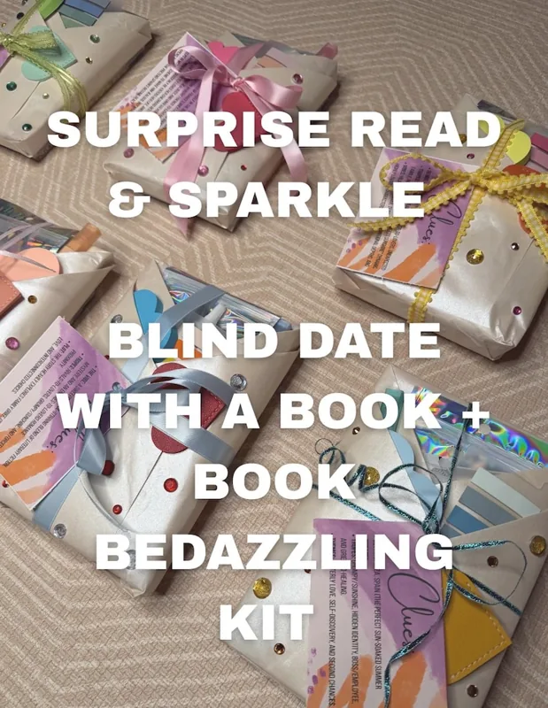 Blind Date with a Book + Bedazzling Kit