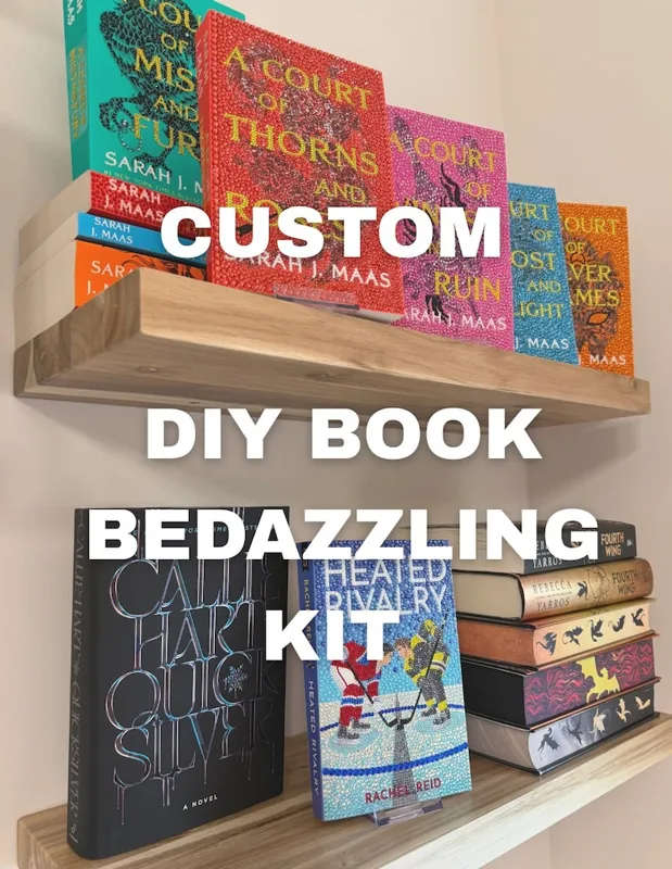 Custom DIY Book Bedazzling Kit