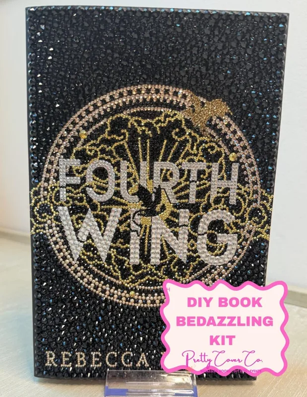 Fourth Wing DIY Book Bedazzling Kit