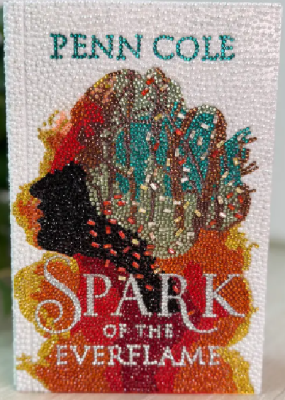 Bedazzled fantasy book cover with sparkle detail